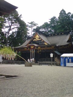 仙台の大崎八幡宮です。