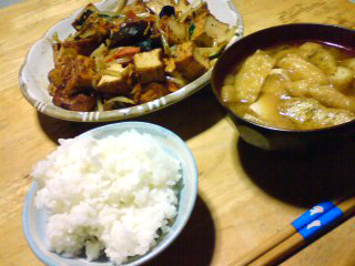 2010年11月14日の食卓。w