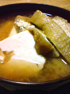 ひっさびさの料理は味噌汁。w